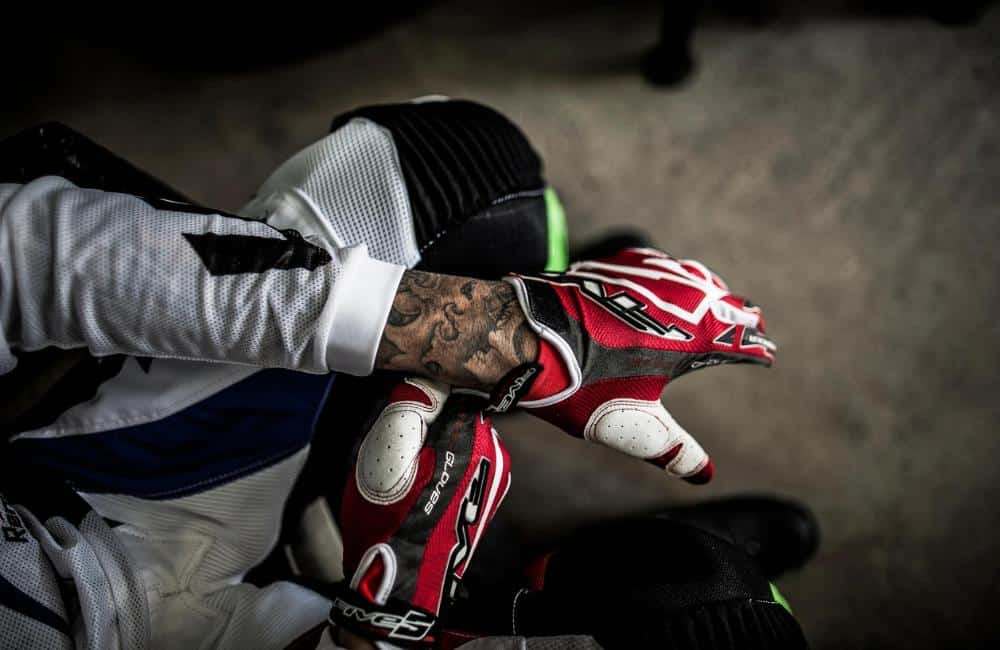 FIVE Advanced Gloves - Red Motocross Gloves